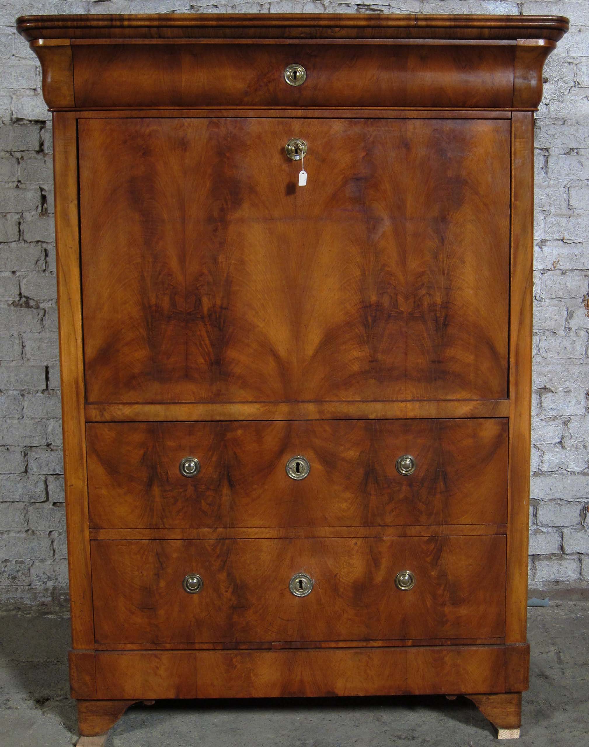 Süddeutscher Biedermeier Sekretär 3 Süddeutscher Biedermeier Sekretär