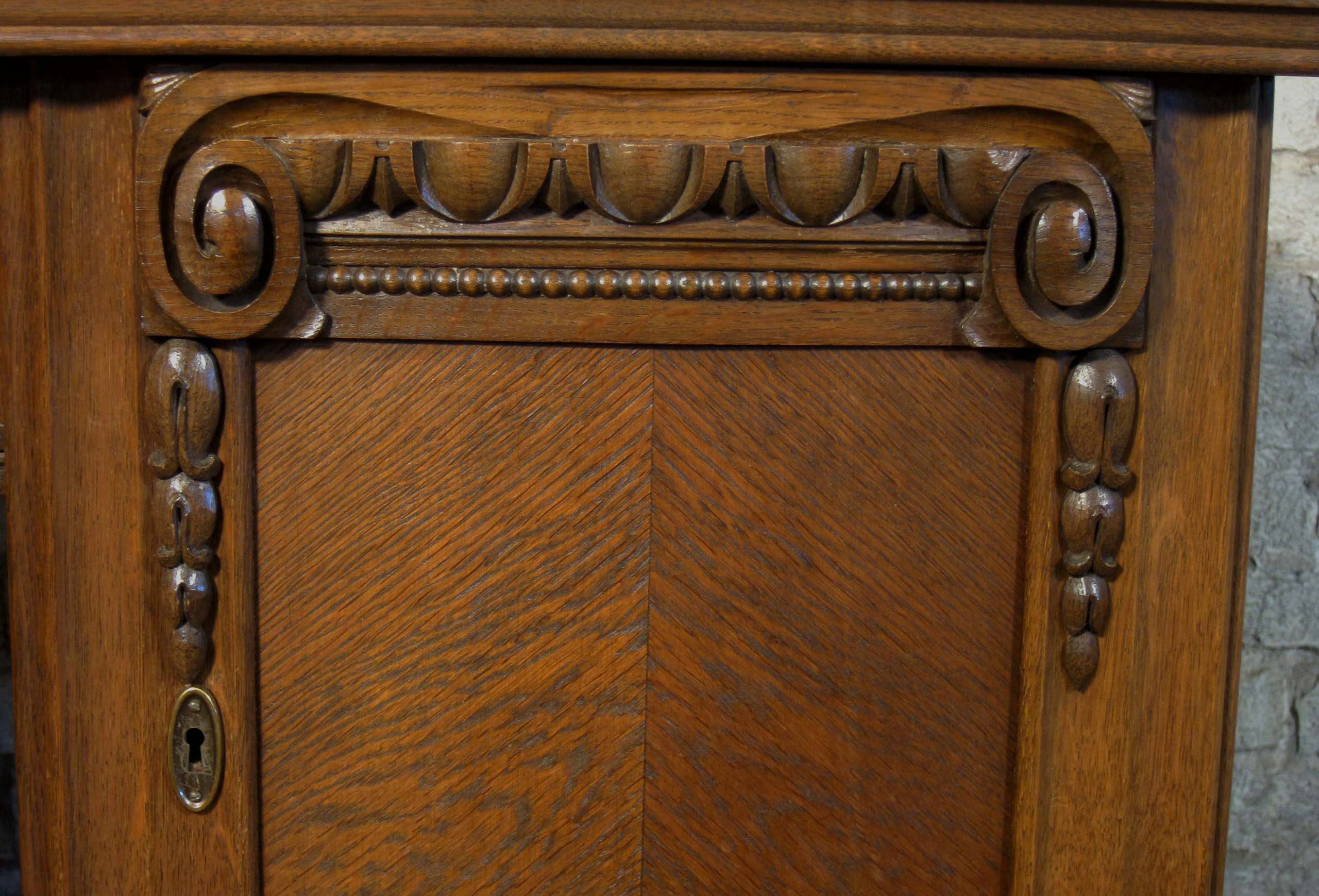 Berliner Eiche Schreibtisch Berliner Eiche Schreibtisch