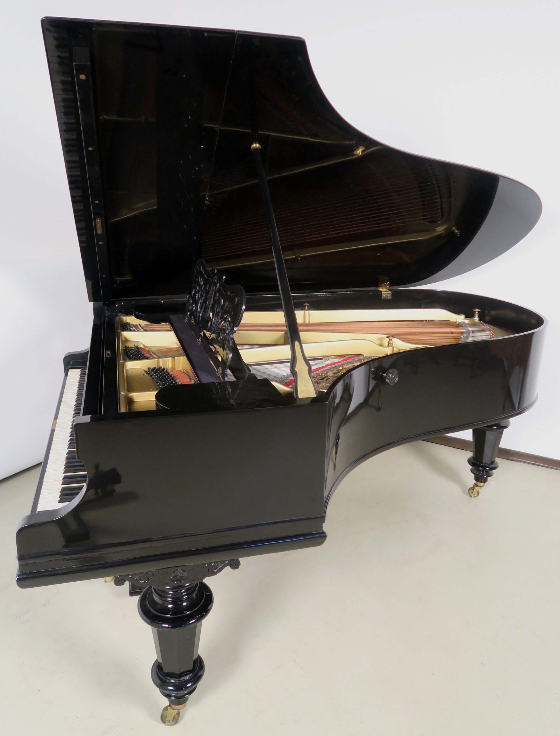 Schwarzer Kaps Flügel mit Hocker 3 Schwarzer Kaps Flügel mit Hocker