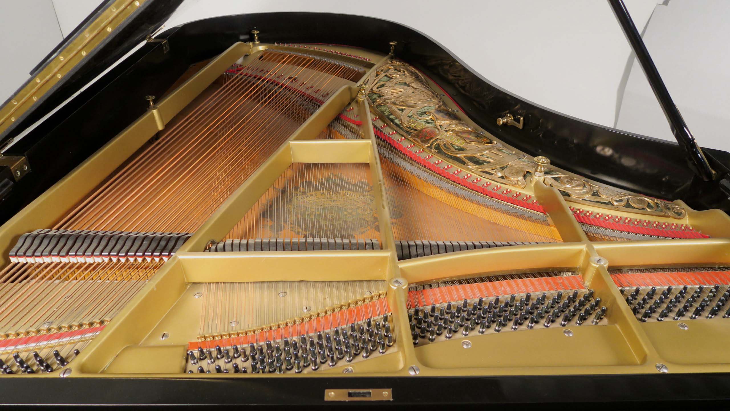 Schwarzer Kaps Flügel mit Hocker 8 Schwarzer Kaps Flügel mit Hocker