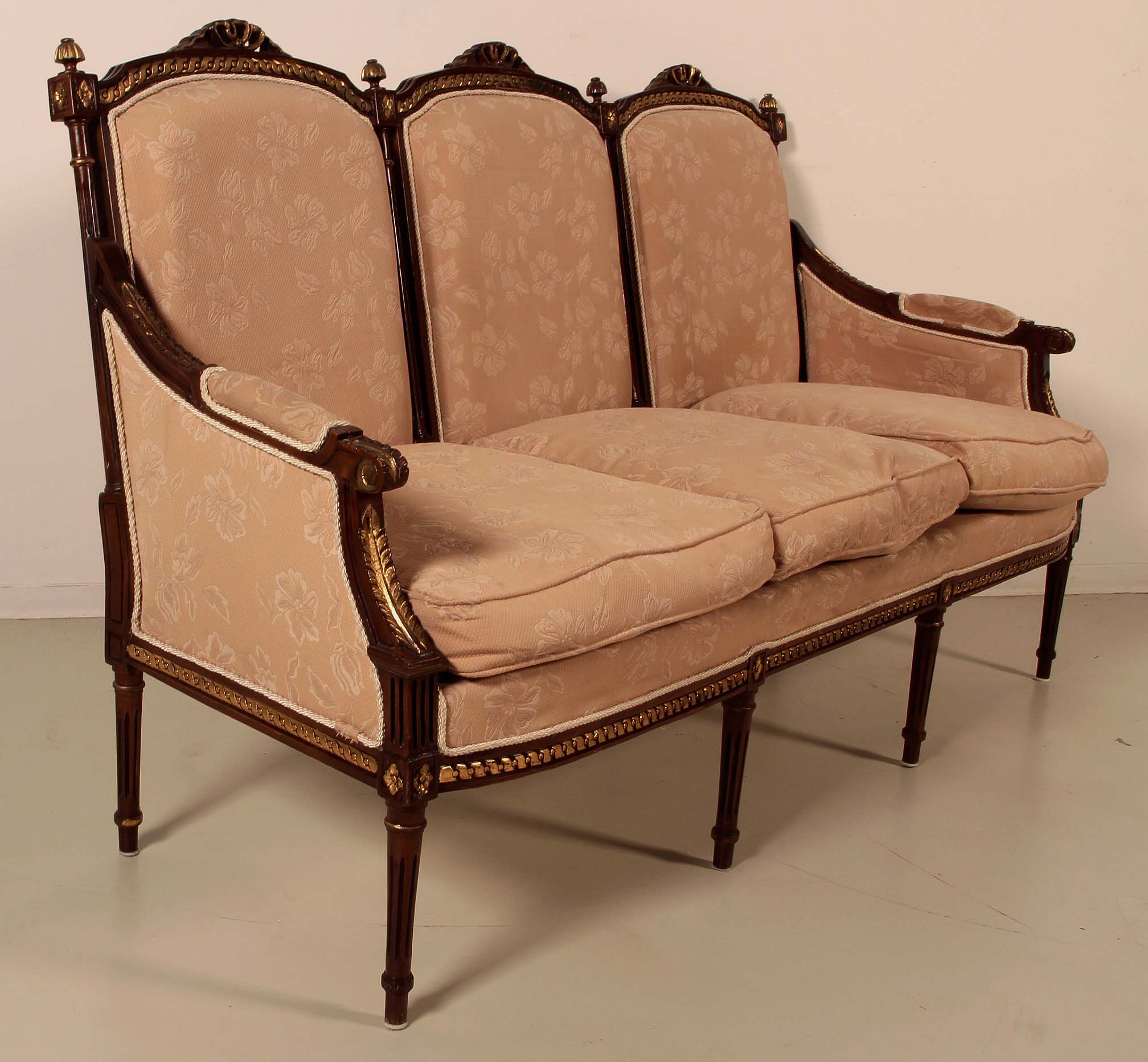 Salon Sitzgruppe im Empire Stil 3 Salon Sitzgruppe im Empire Stil