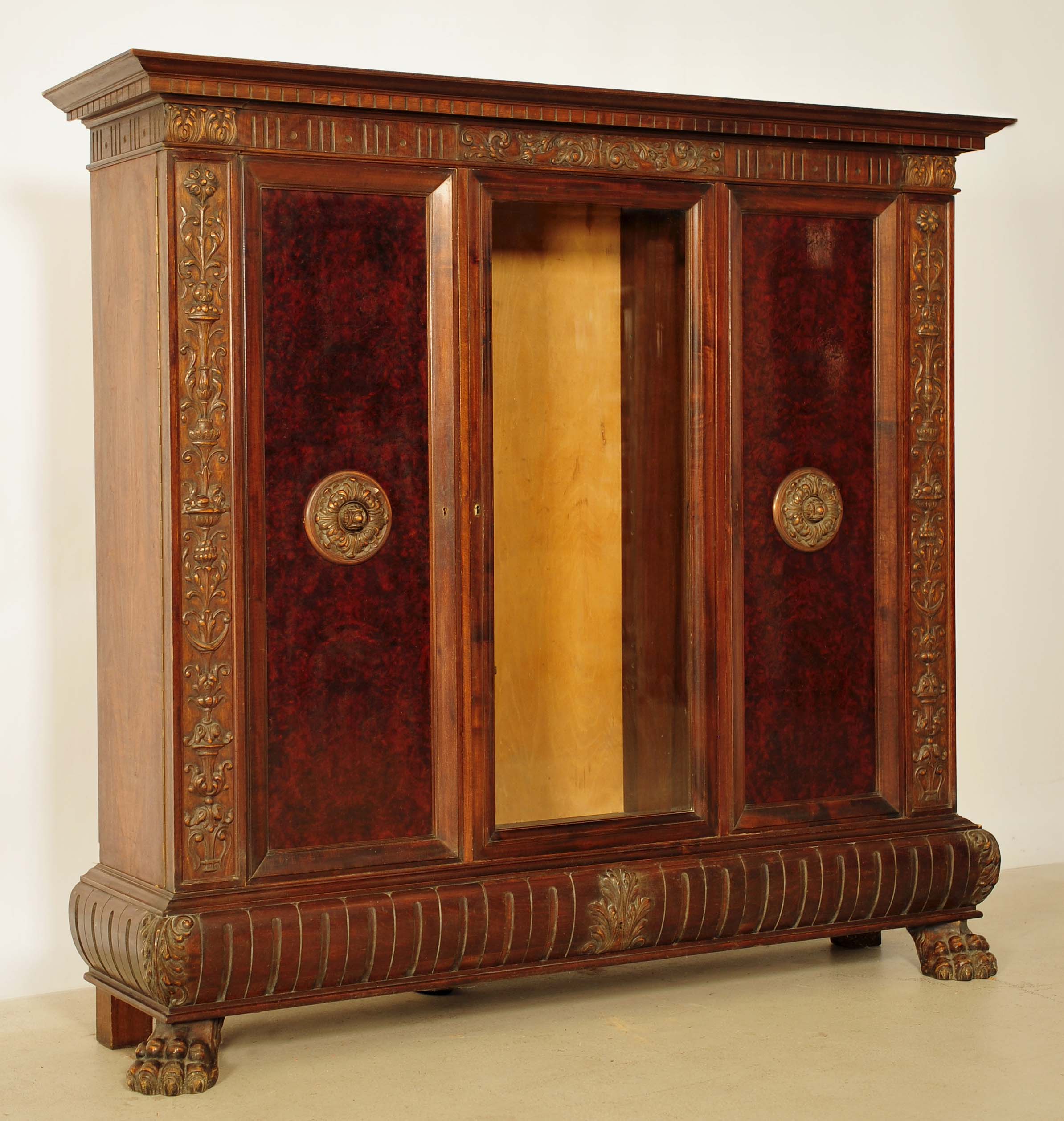 Kleiner Neoranaissance Bücherschrank 2 Kleiner Neoranaissance Bücherschrank