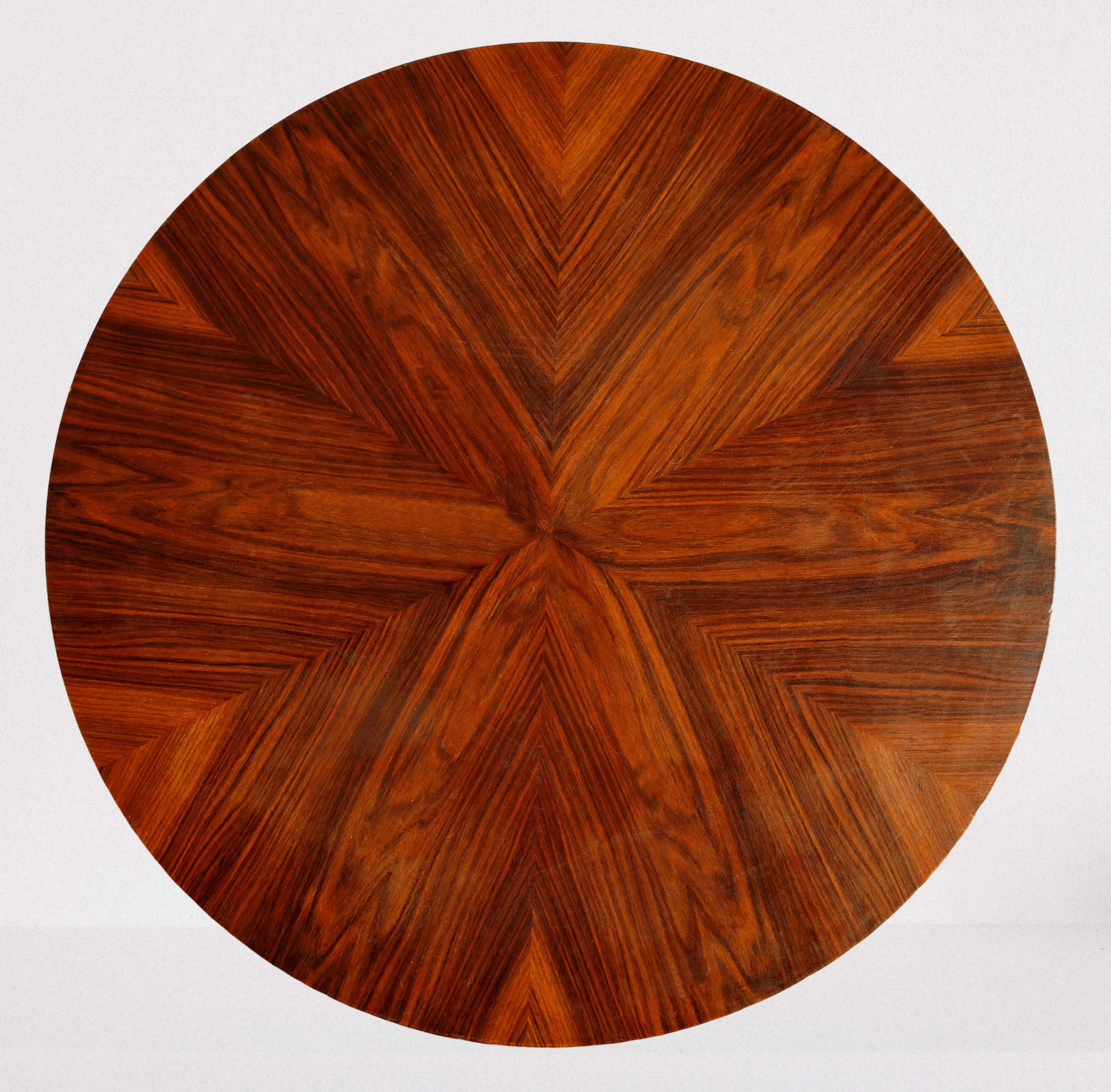 Runder Jugendstil Tisch aus Palisander 3 Runder Jugendstil Tisch aus Palisander