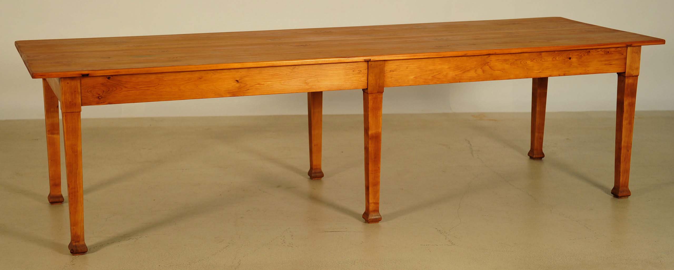 Restaurierte Jugendstil Weichholz Tafel 1 Restaurierte Jugendstil Weichholz Tafel