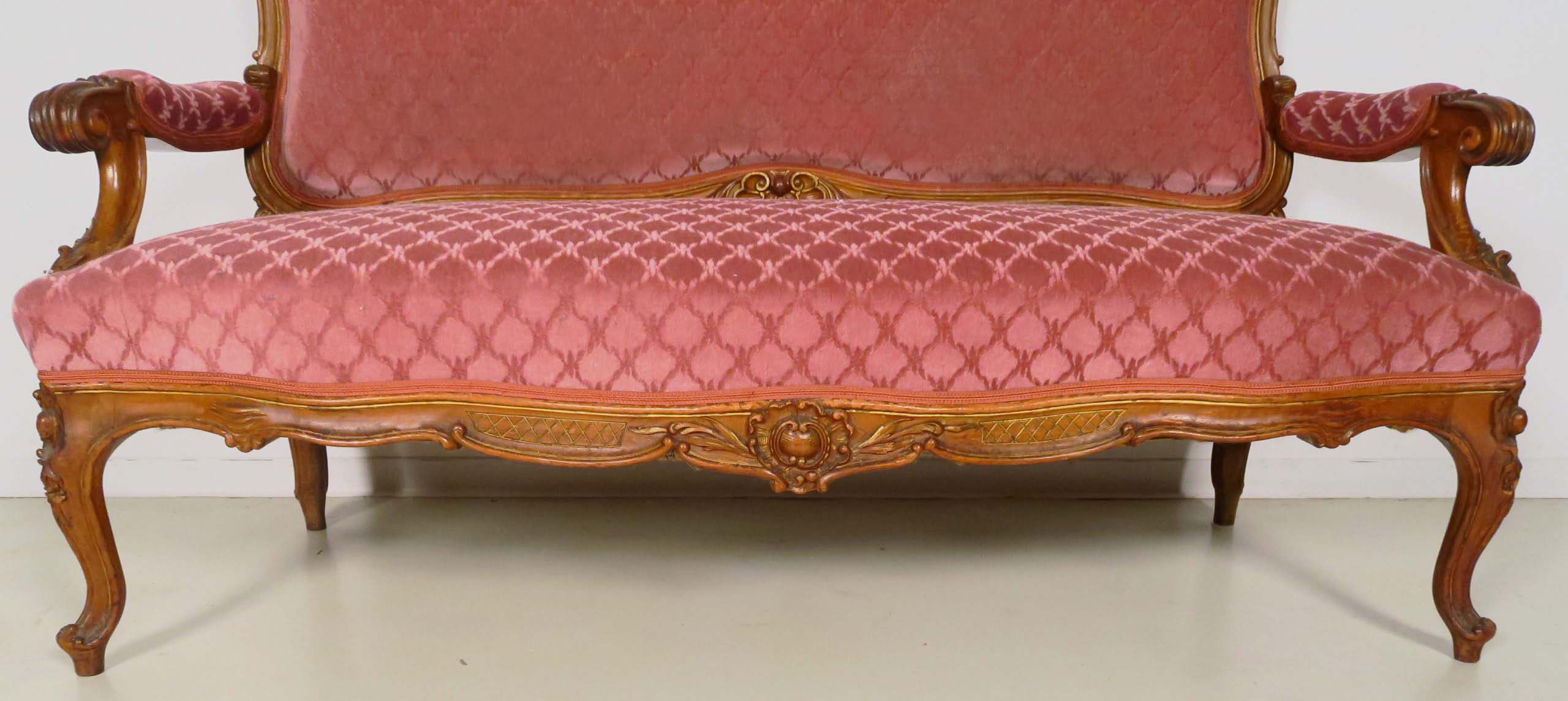 9-teilige Louis Philippe Sitzgruppe 7 9-teilige Louis Philippe Sitzgruppe