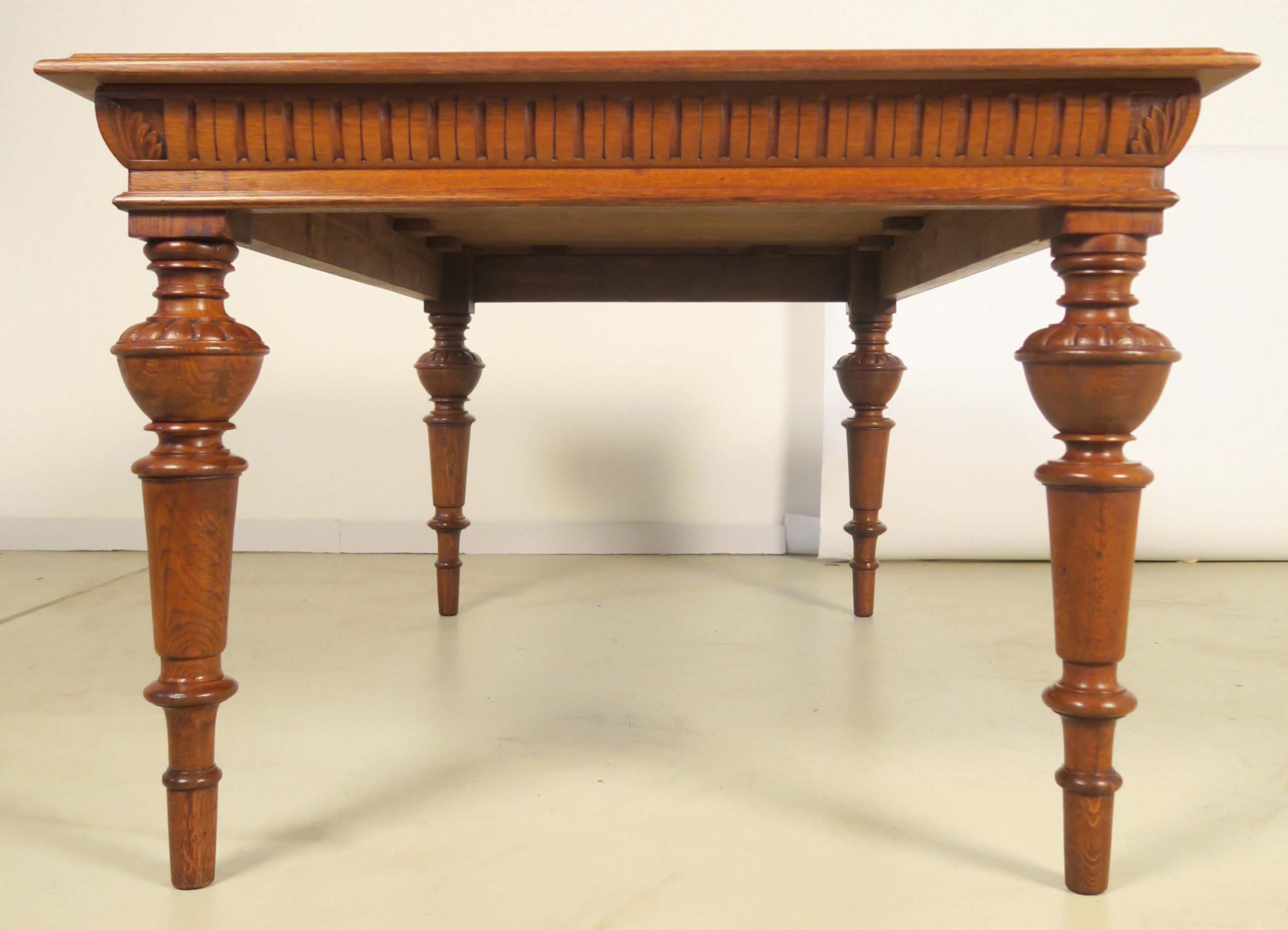 Restaurierte Gründerzeit Tafel aus Eiche 6 Restaurierte Gründerzeit Tafel aus Eiche