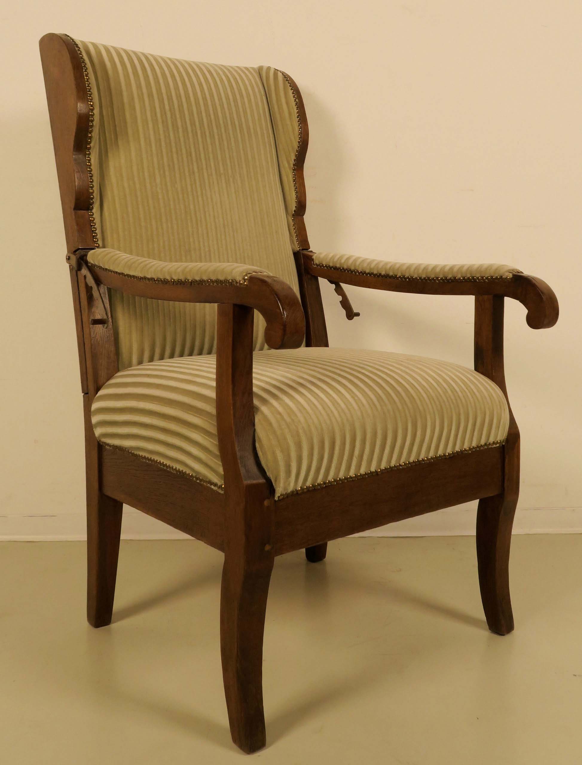 Ohrenbackensessel aus der Biedermeierzeit 1 Ohrenbackensessel aus der Biedermeierzeit