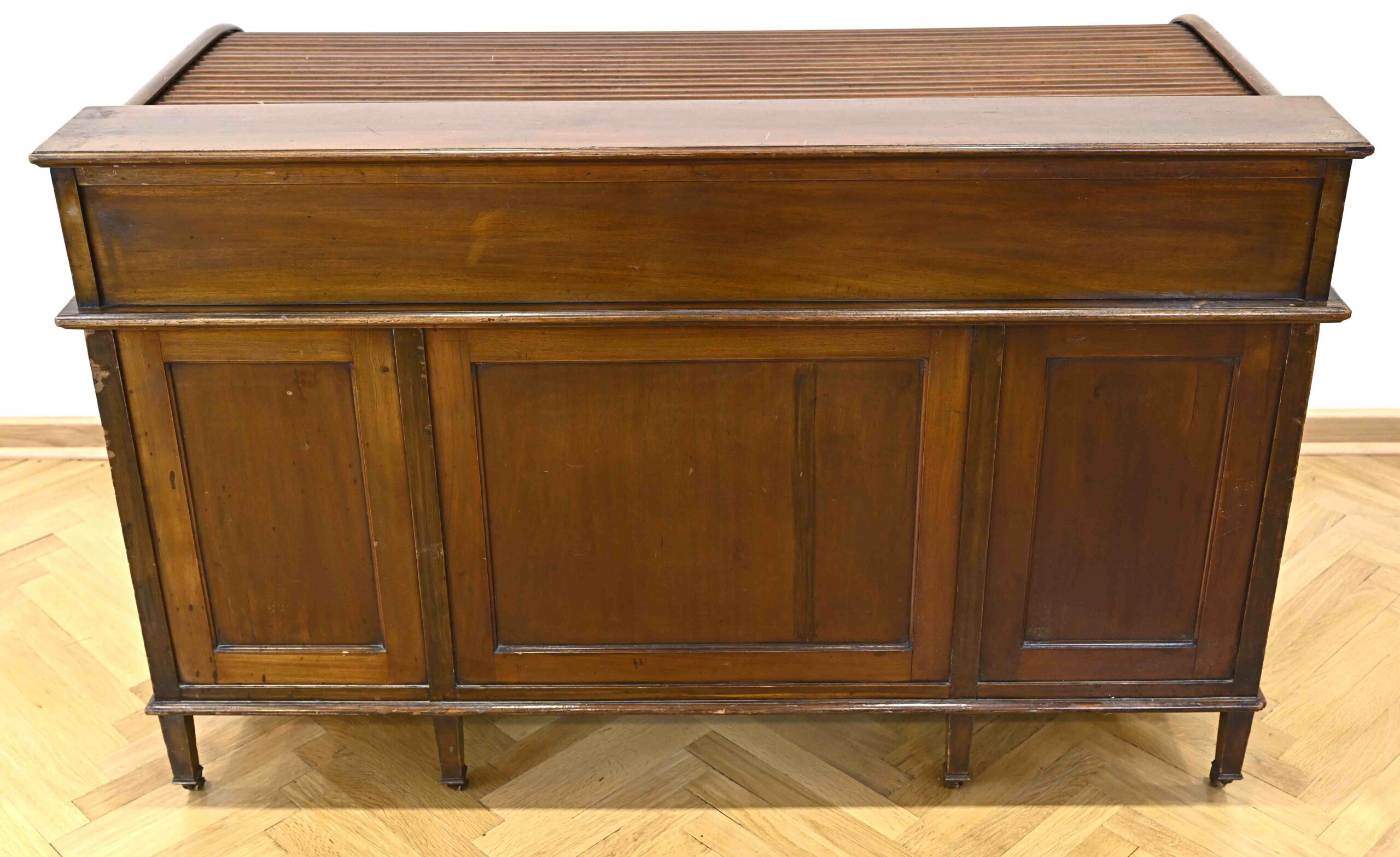 3683-Englischer Kontorschreibtisch-Rollbüro-12