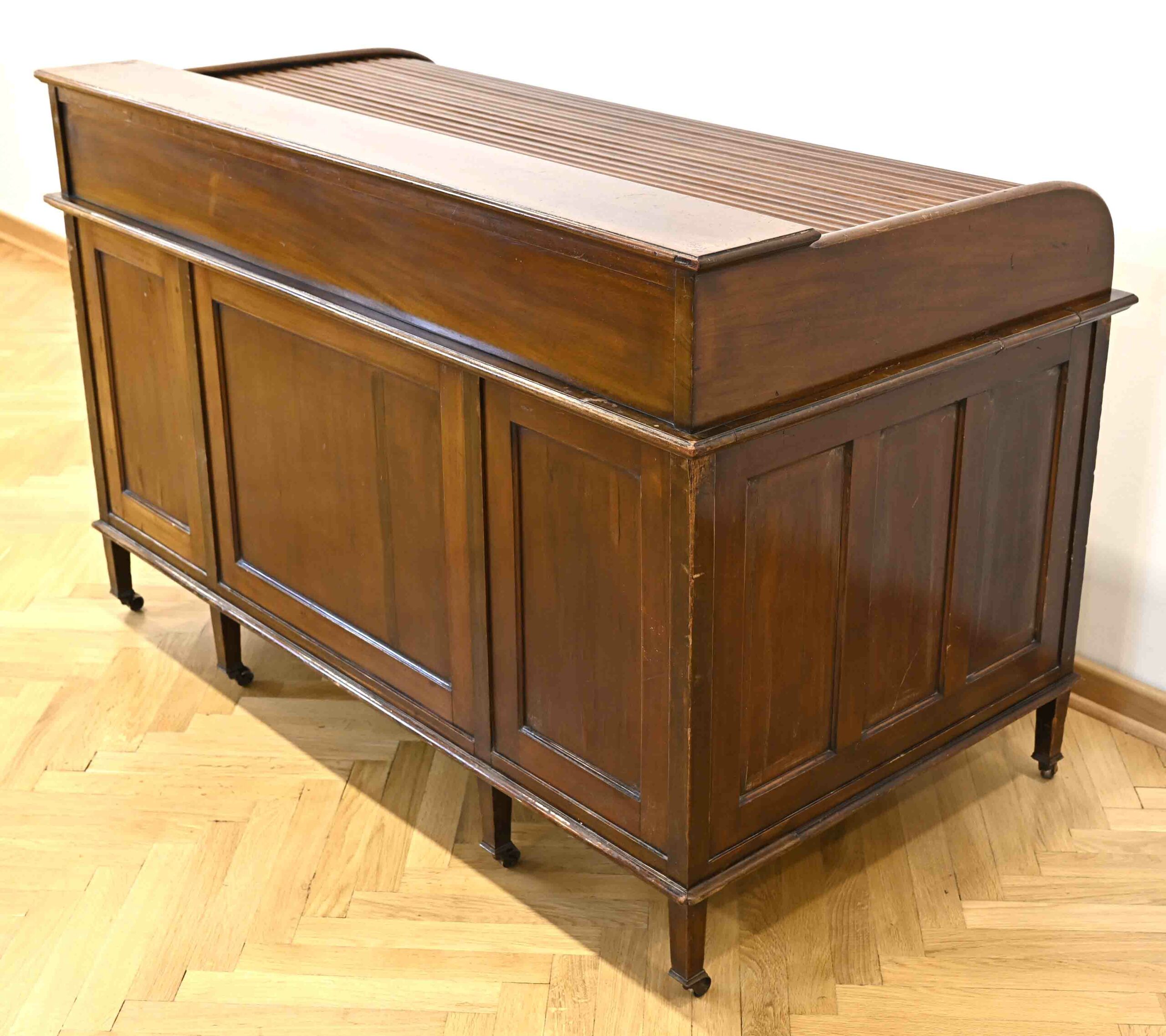 3683-Englischer Kontorschreibtisch-Rollbüro-13